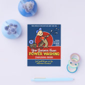 カスタマイズ.加圧洗浄力両面洗浄 チラシ (シングル)