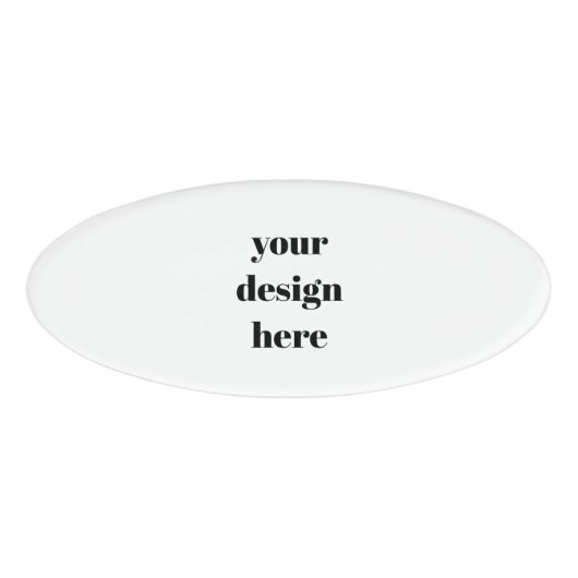 カスタマイズ 名札 (正面)