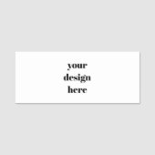 カスタマイズ 名札 (正面)