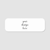 カスタマイズ 名札 (正面)