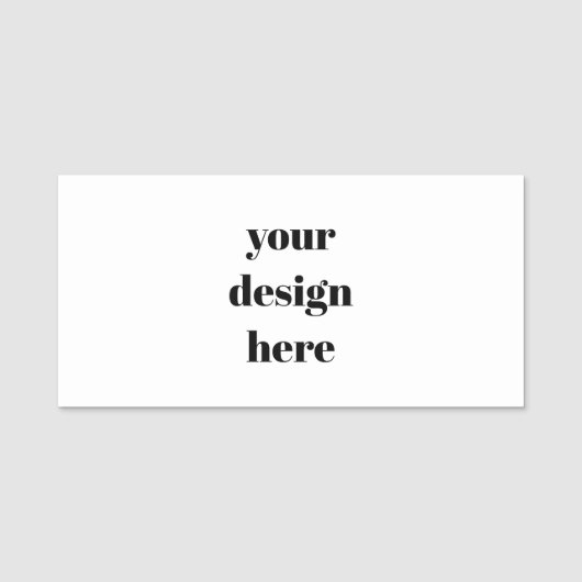 カスタマイズ 名札 (正面)