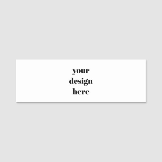 カスタマイズ 名札 (正面)