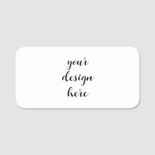 カスタマイズ 名札 (正面)