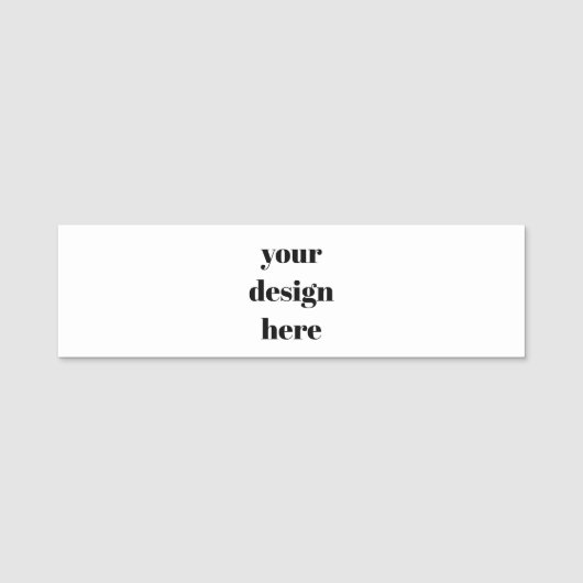 カスタマイズ 名札 (正面)