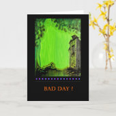 カスタマイズ: 悪い日か。 PedagogyGreetings カード (黄色い花)