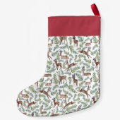 カスタマイズ |愛する心から スモールクリスマスストッキング (裏面)