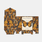 カスタマイズ(昆虫)オオカバマダラ、モナーク蝶の移動 フェイバーボックス (折り畳みなし)