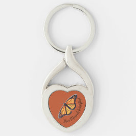 カスタマイズ（昆虫）オオカバマダラ、モナーク キーホルダー