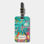 カスタマイズ |海洋生物 ラゲッジタグ (正面縦)