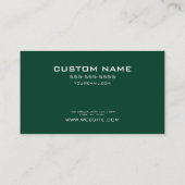 カスタマイズ – 独自ののカスタム作成 名刺 (裏面)