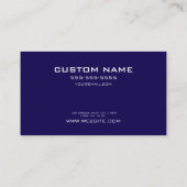 カスタマイズ – 独自ののカスタム作成 名刺 (裏面)