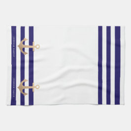 カスタマイズ |航海のいかり キッチンタオル