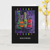 カスタマイズ: 解決PedagogyGreetings カード (黄色い花)