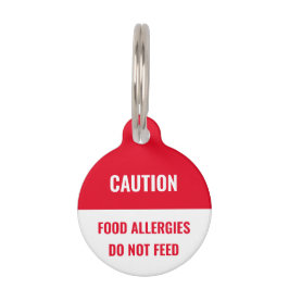 カスタマイズ、赤白犬の名前、情報をカスタマイズ ペット　ネームタグ