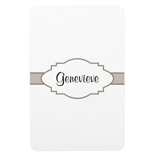 カスタマイズ!銘板 マグネット (縦)