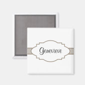 カスタマイズ!銘板 マグネット (正面/裏面)