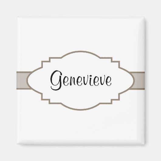 カスタマイズ!銘板 マグネット (正面)