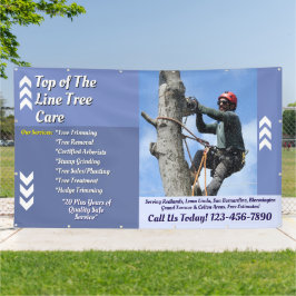カスタマイズ Arborist 植木屋 Tree Service ビジネス プロモーション 横断幕
