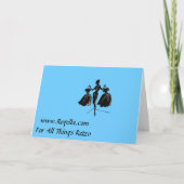 カスタマイズ Audreyノートカード カード (裏面)