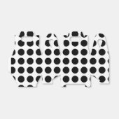 カスタマイズ – B&W水玉模様パターン フェイバーボックス (折り畳みなし)