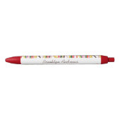 カスタマイズ | Bookworm 黒ボールペン (正面)