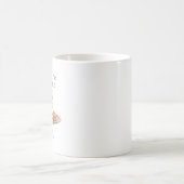 カスタマイズ Cafecito & Chisme コーヒーマグ コーヒーマグカップ (中央)