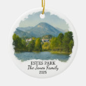 カスタマイズ Estes Park オーナメント コロラド州 (正面)