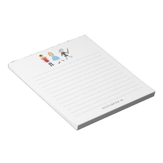 カスタマイズ | Nutcracker ノートパッド (アングル)