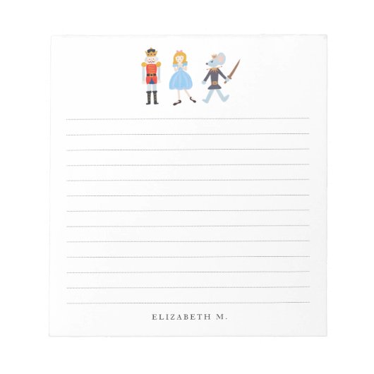 カスタマイズ | Nutcracker ノートパッド (正面)