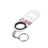 カスタマイズ：Sweet sixteenのパーソナライズ キーホルダー栓抜き (裏面アングル)