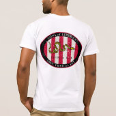 カスタマイズ- Tシャツ結合しますか、または死んで下さい Tシャツ (裏面)