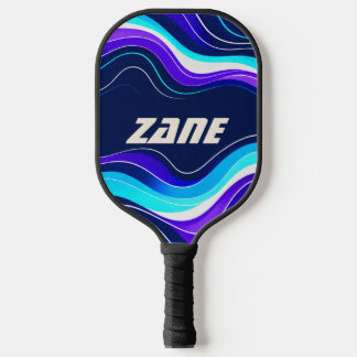 カスタマイズ ZANE バイオレット シアン ピックルボール パドル