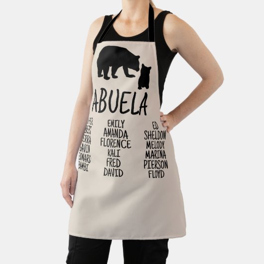 カスタマイズAbuela Bear エプロン (インサイチュ)