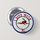 カスタマイズALとの*Iの飛び込み- 缶バッジ (正面&裏面)