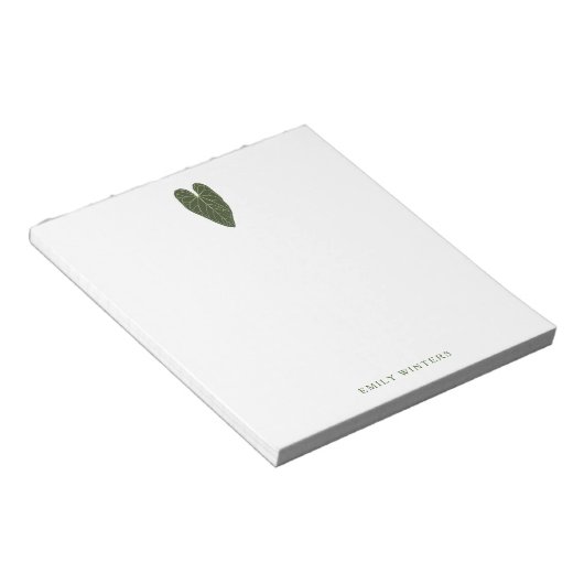 カスタマイズAnthurium Notepad ノートパッド (アングル)
