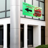 カスタマイズApple Pick Your Large 横断幕 (ビルの外側)