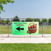 カスタマイズApple Pick Your Large 横断幕 (インサイチュ)