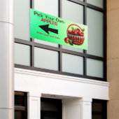 カスタマイズApple Pick Your Large 横断幕 (ビルの外側)