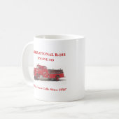 カスタマイズBedford Fallsの消防署のマグ- コーヒーマグカップ (正面左)