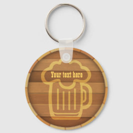 カスタマイズBeer Keg Keychain キーホルダー