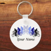 カスタマイズBike、サイクリング、サイクリング、 キーホルダー (正面)