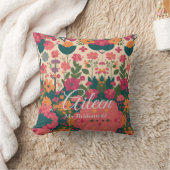 カスタマイズBridesmaid Giftアイディア クッション (ブランケット)