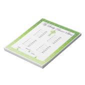 カスタマイズBuncoシート/カード ノートパッド (回転)