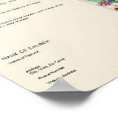 カスタマイズChurch Bulletinのダウンロード ポスター (角)