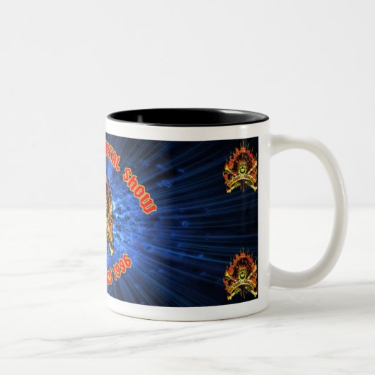 カスタマイズCMSによって2ある調子を与えられるコーヒーカップ- ツートーンマグカップ (右)