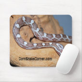 カスタマイズCornSnakeCornerのマウスパッド- マウスパッド (マウス)