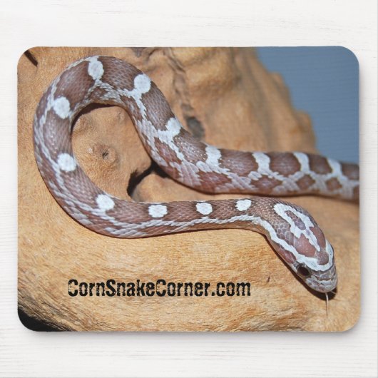 カスタマイズCornSnakeCornerのマウスパッド- マウスパッド (正面)