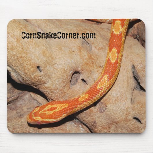 カスタマイズCornSnakeCornerのマウスパッド- マウスパッド (正面)