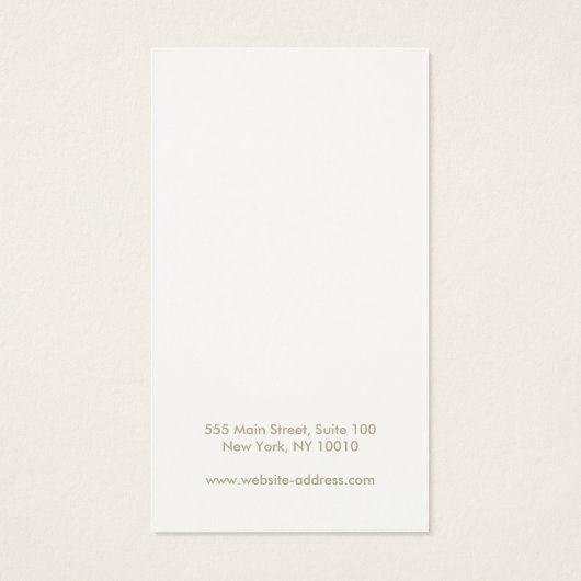 カスタマイズCream Earring (裏面)