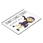 カスタマイズDance Studioリサイタルメモリーズ先生 ノートブック (左側)